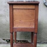 vintage bedside table