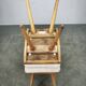 Pair of Mid-Century Beech Stools, Czechoslovakia, 1960s