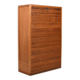 Hans Wegner Tambour Door Cabinet for Plan Møbler 1940s