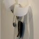 Pair of double wall lights 1950