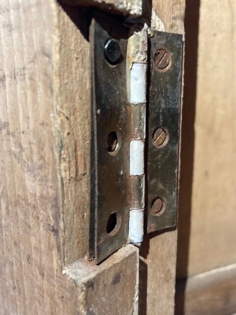 Old white Parisian buffet