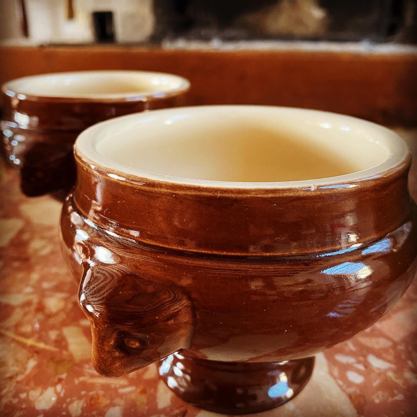 Bowl of bear head soup