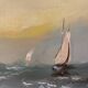 Old painting, Navy, signed, 60s/70s
