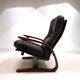 Westnofa The Panter leather lounge chair by Arnt Lande, 1970s