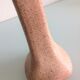 Vase soliflore in beige cermal from Vallauris / vintage 60s-70s