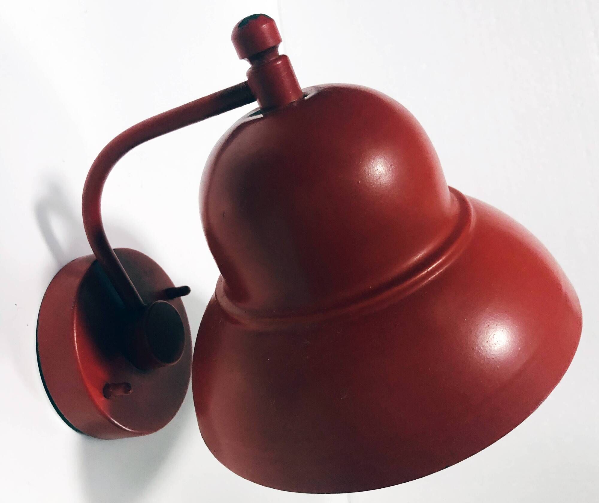 Vintage Industrial Wall Light • Bell • Indoor/Outdoor • 1960