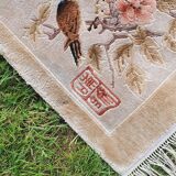 60x30cm bird silk carpet