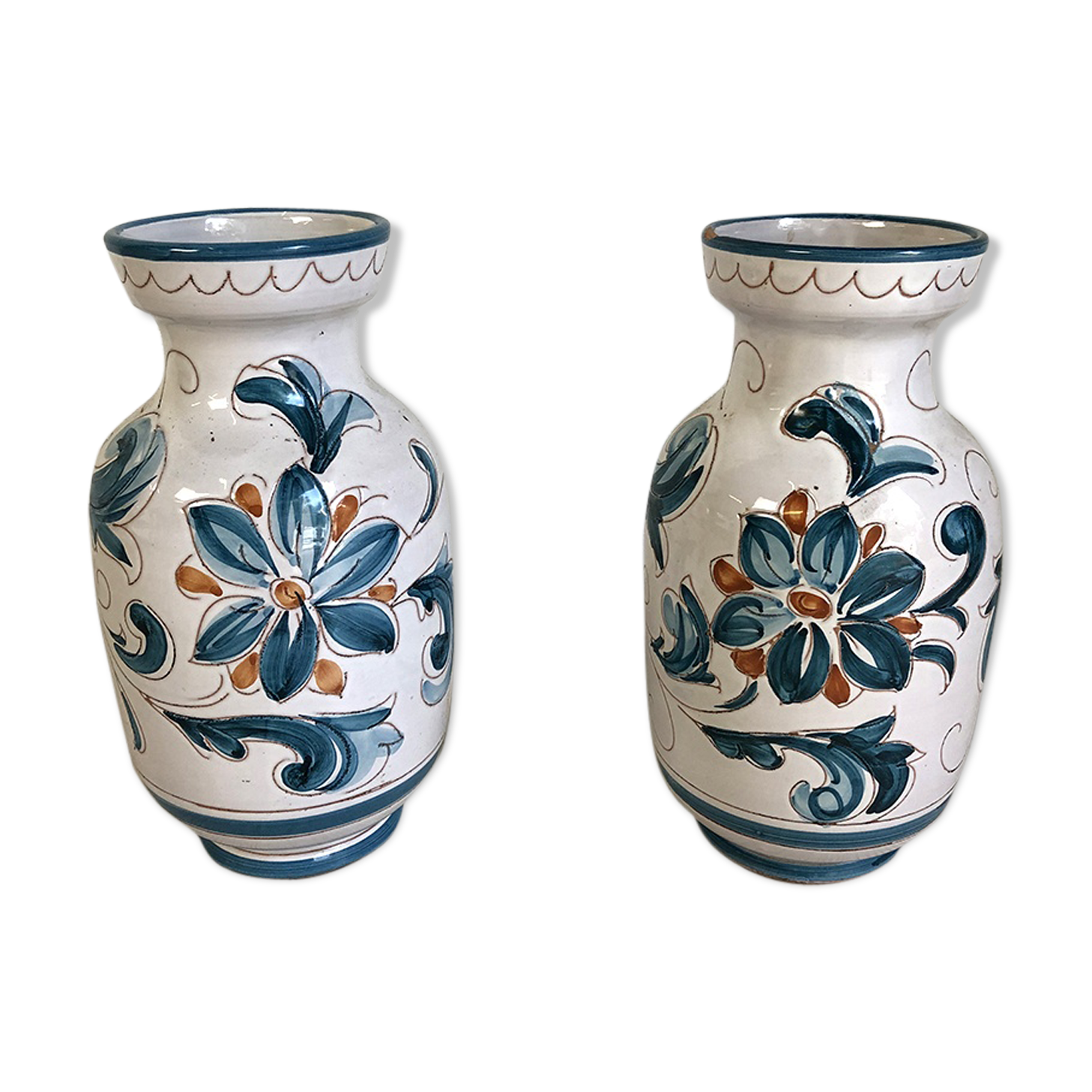 Pair of vintage vases 60's