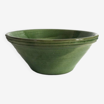 Provençal green ceramic bowl