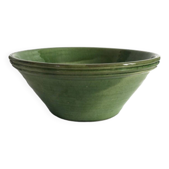 Provençal green ceramic bowl