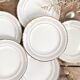 Six dessert plates Moulin des Loups
