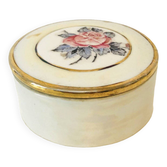 Boite Ronde Porcelaine