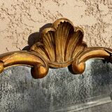 Louis XV style shell mirror