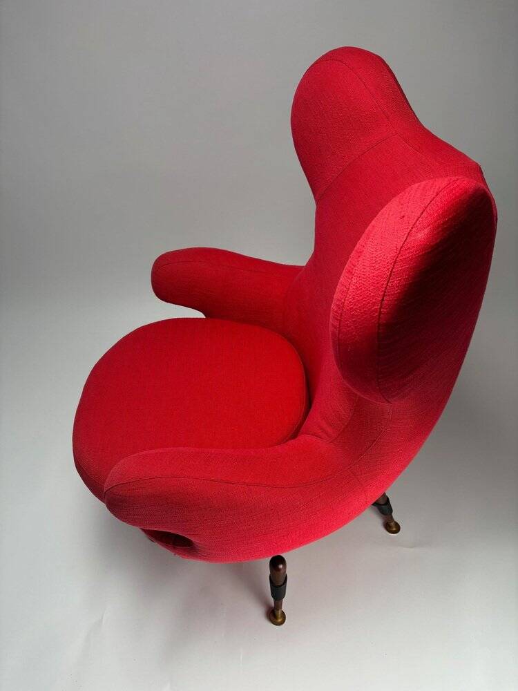 Italian Kosmo Chair by Rito Valla for IPE, 1950s
