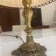 Bronze lamp in Rococo style from the 18th century.