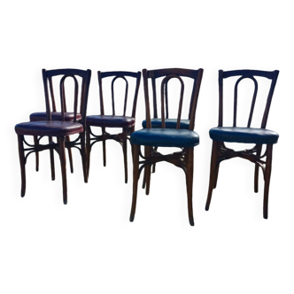 Série de 6 chaises Bistrot