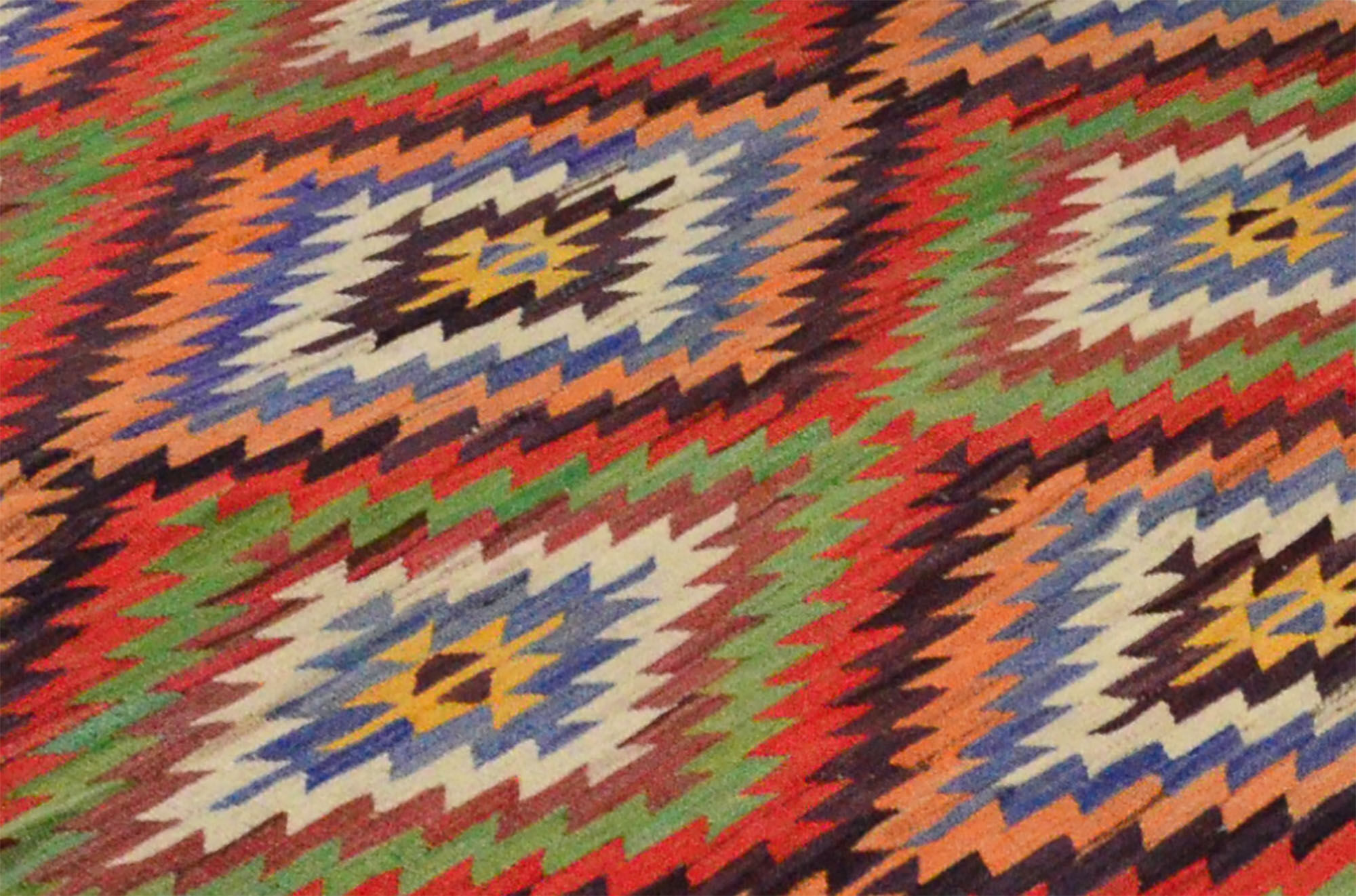 Anatolian handmade kilim rug 305 cm x 145 cm