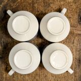 Set of 4 Churchill cups and saucers