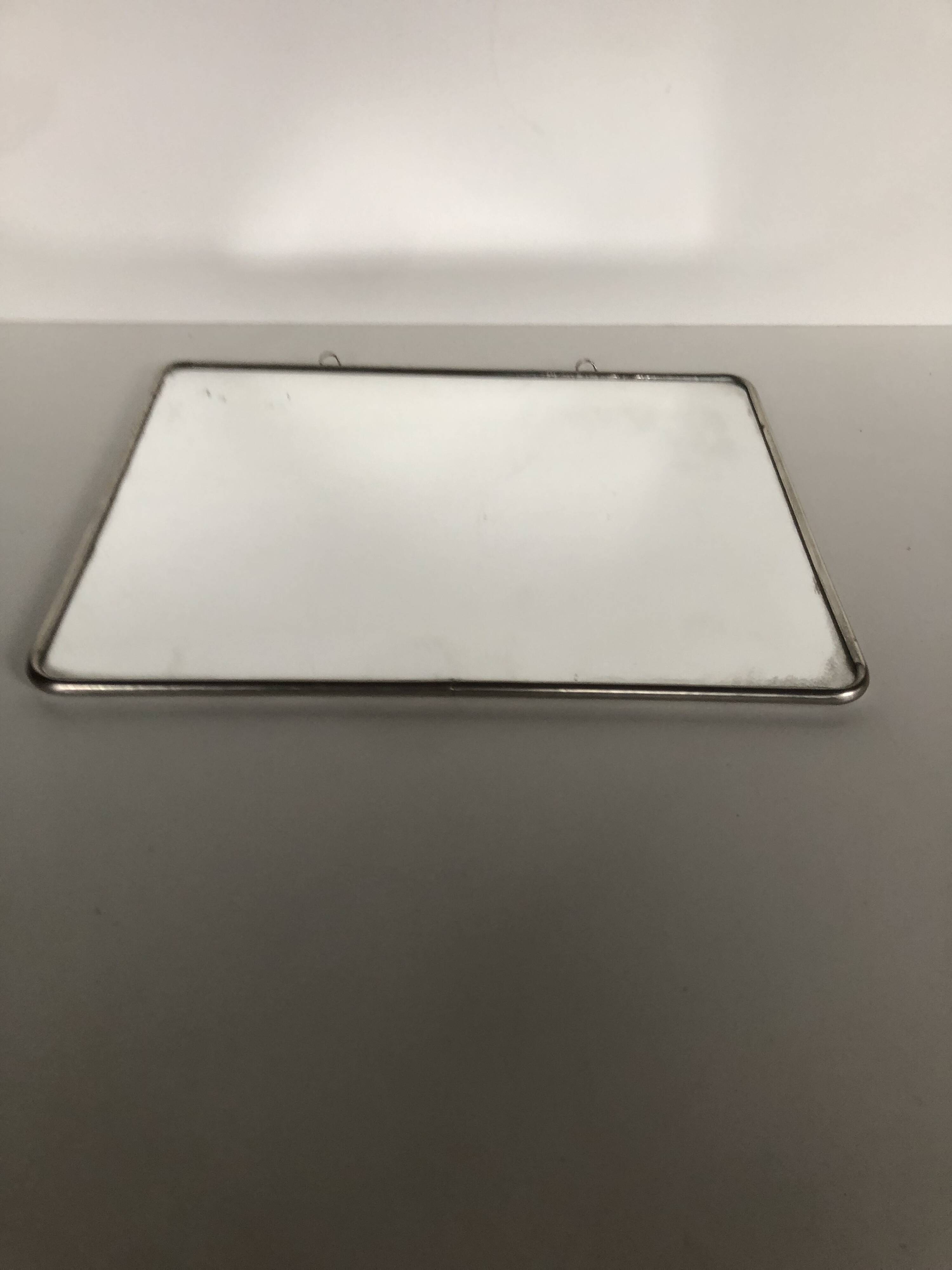 Vintage barber mirror