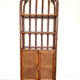 Bamboo rattan bookshelf
