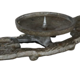 Brutalist candle holder