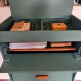 Meuble de rangement commode bureau à clapets