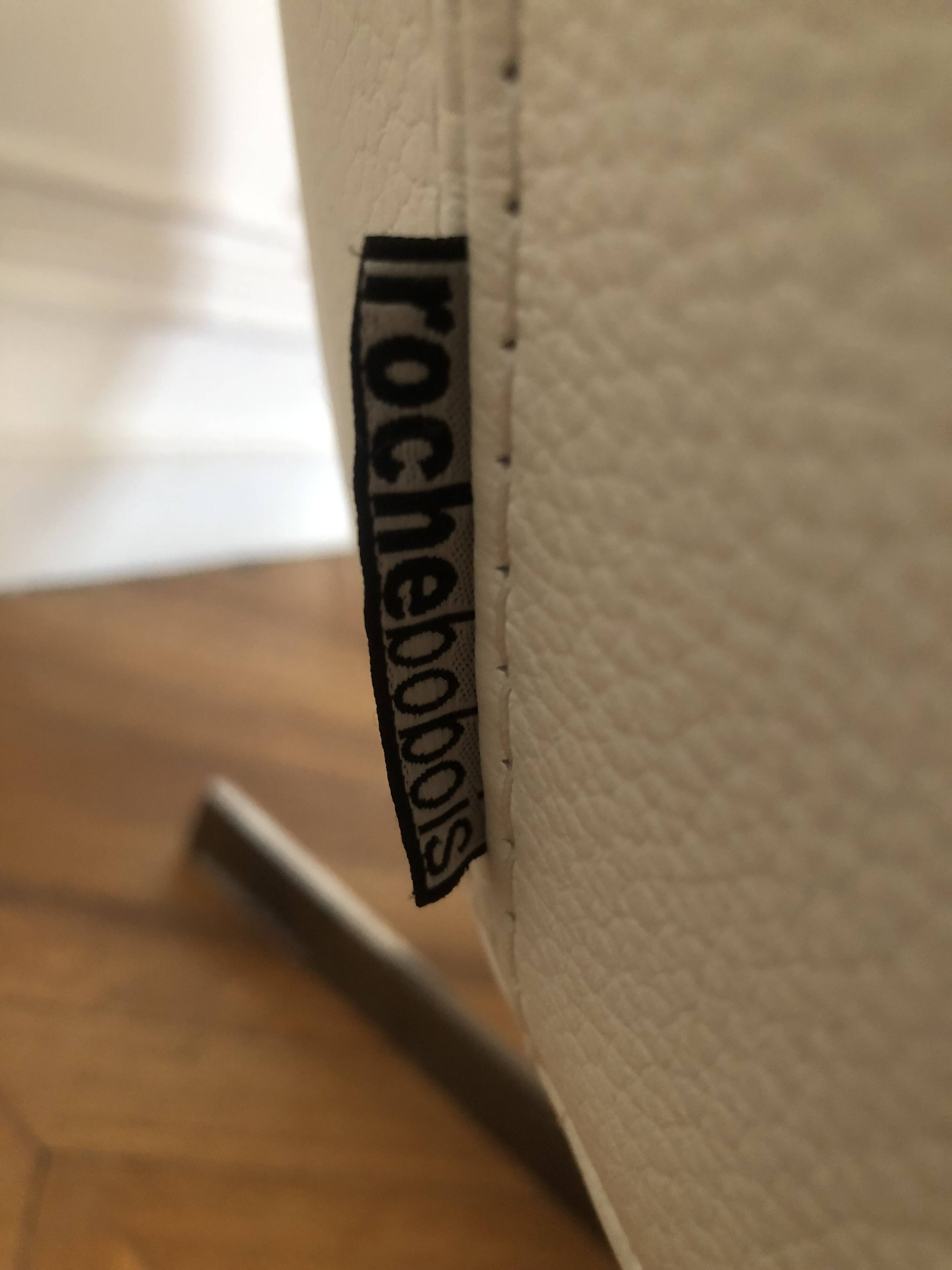 Roche Bobois Cloud Armchair White Leather