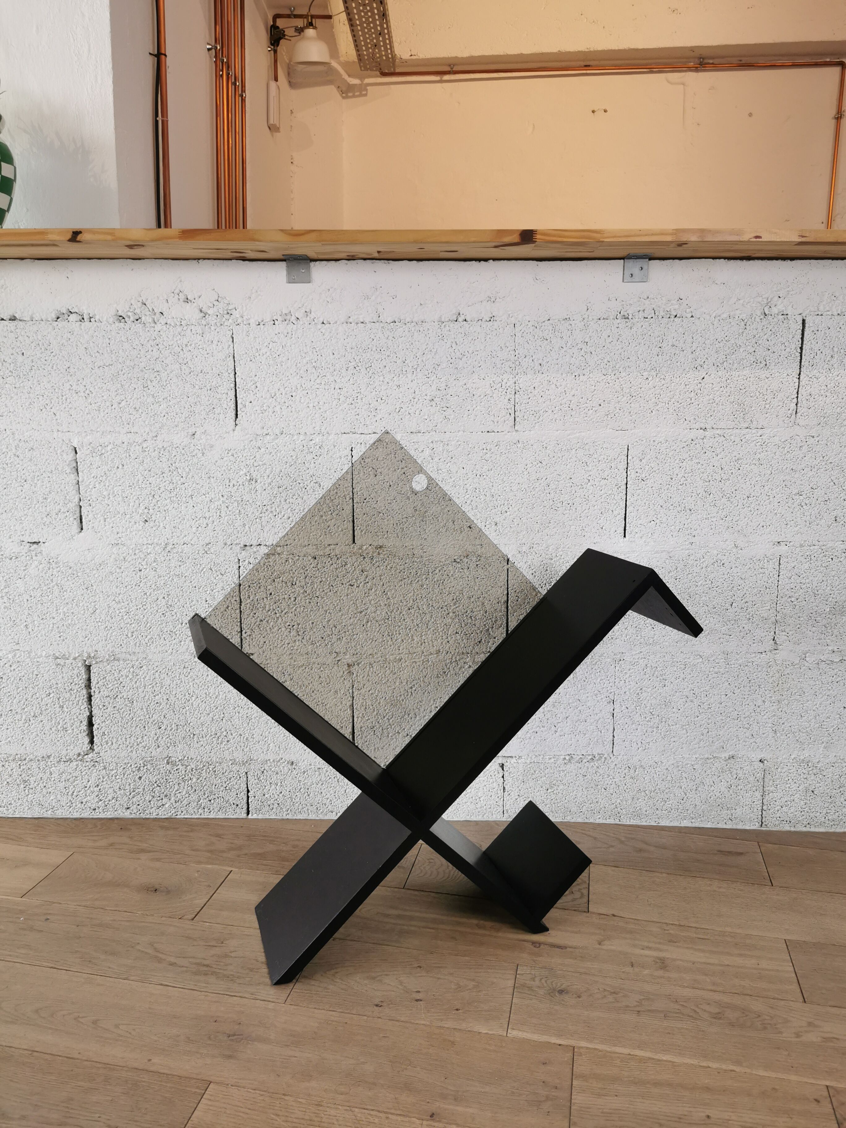 Porte revues geometric années 80
