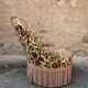 Vintage toad armchair