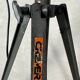 Vintage industrial theatre spotlight on tripod – Cremer