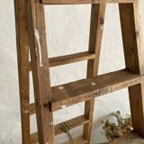 Antique wooden painter's stepladder