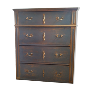 Commode patinée style