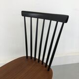 Swedish Teak Chairs by S. E. Fryklund for Hagafors, 1960s, Set of 4