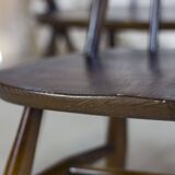 Ercol Quaker chairs and armchairs,