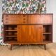 Vertical Danish teak sideboard, 1960s