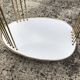 Desserte sur roulettes, chariot Formica années 60