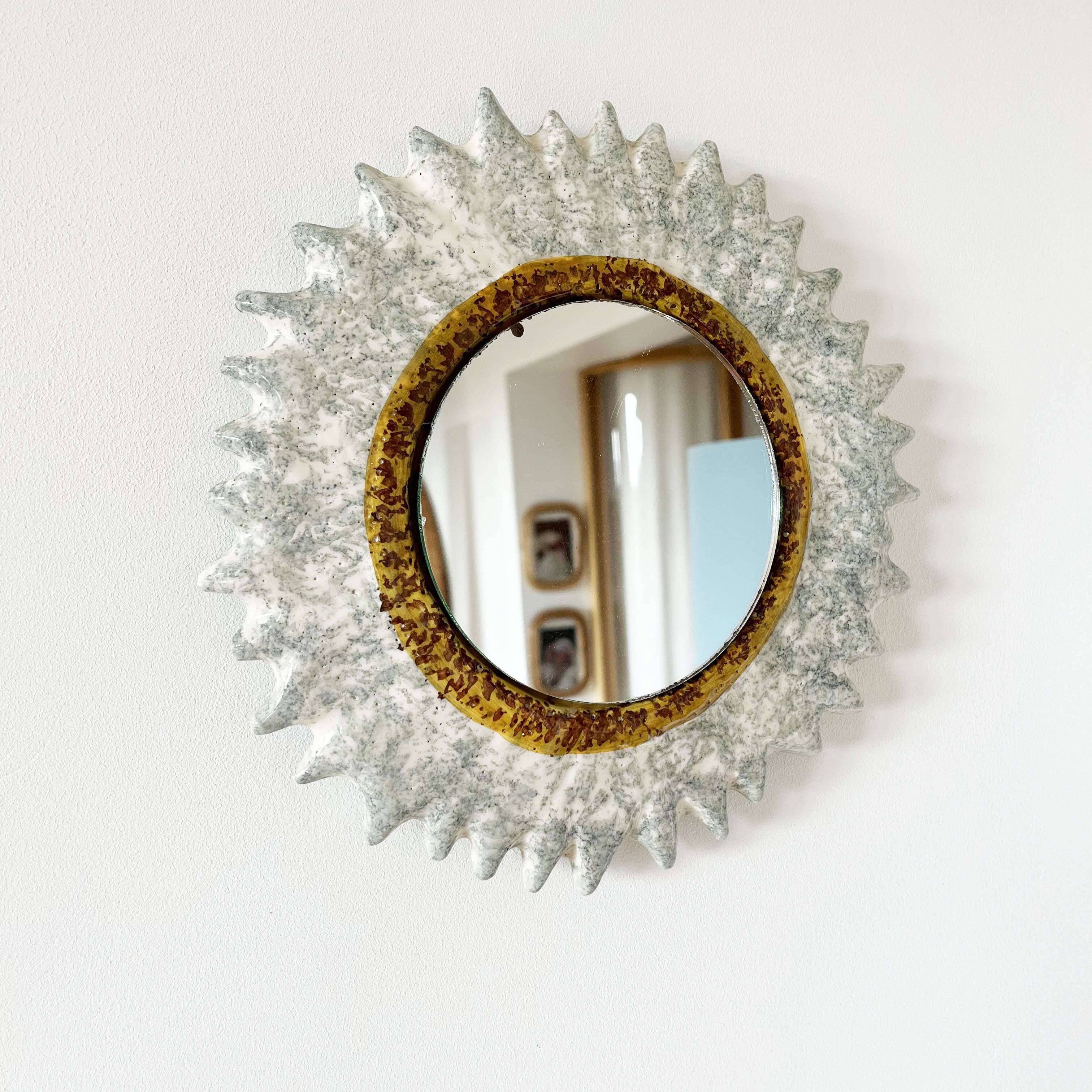 Ceramic sun mirror 1960