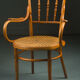 Fauteuil en bois courbé par Jacob & C1890 vienne Josef Kohn