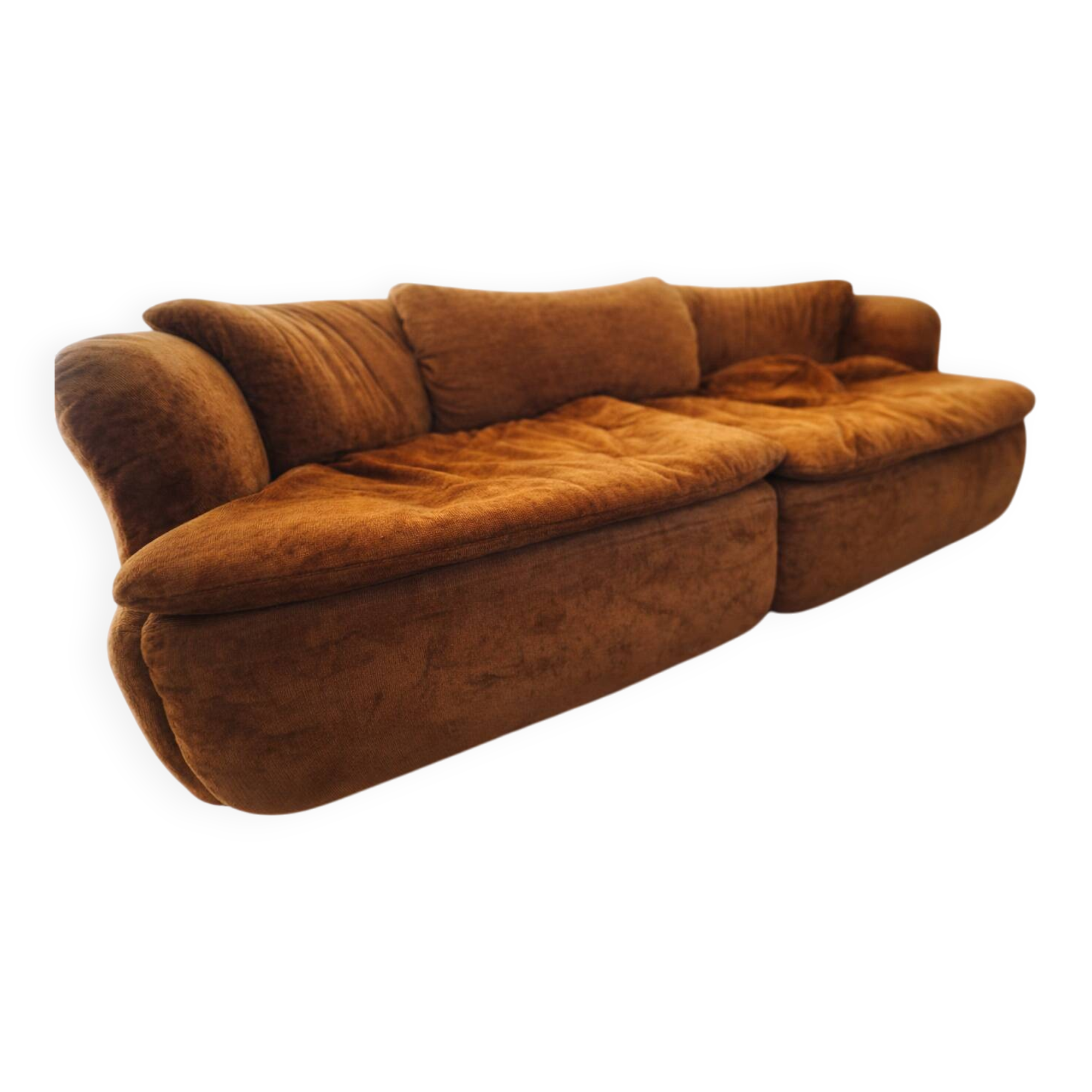 Confidential Canapé by Alberto Rosselli for Saporiti, 1970s
