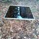 Table basse laiton vintage