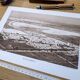Aigues-Mortes, vintage, photo plate printed in 1935.