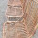 4 chaises bambou sixties /seventies