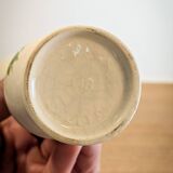 Fine porcelain vase with floral patterns (Sadler Workshop - 1950s)