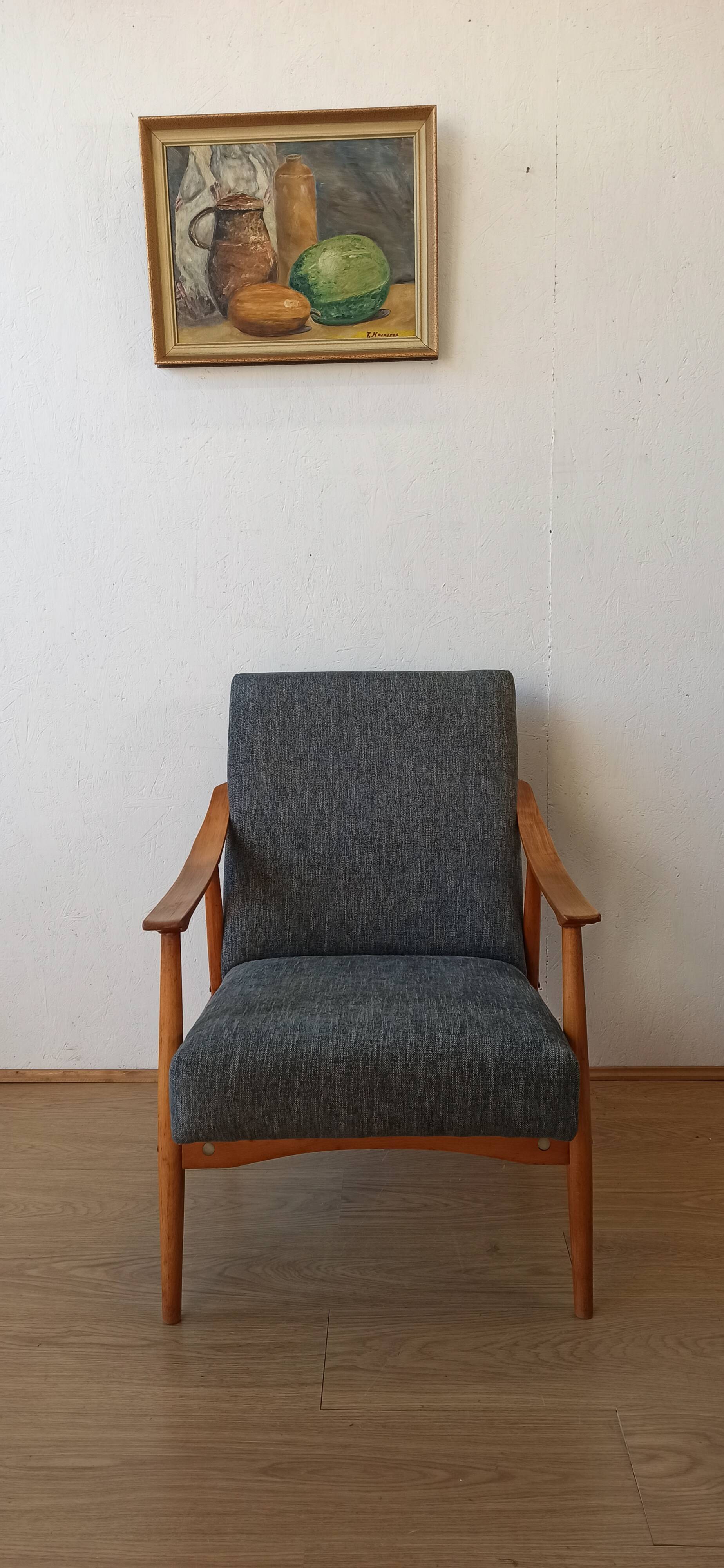 Pair of Mid-Century Armchairs 70s.