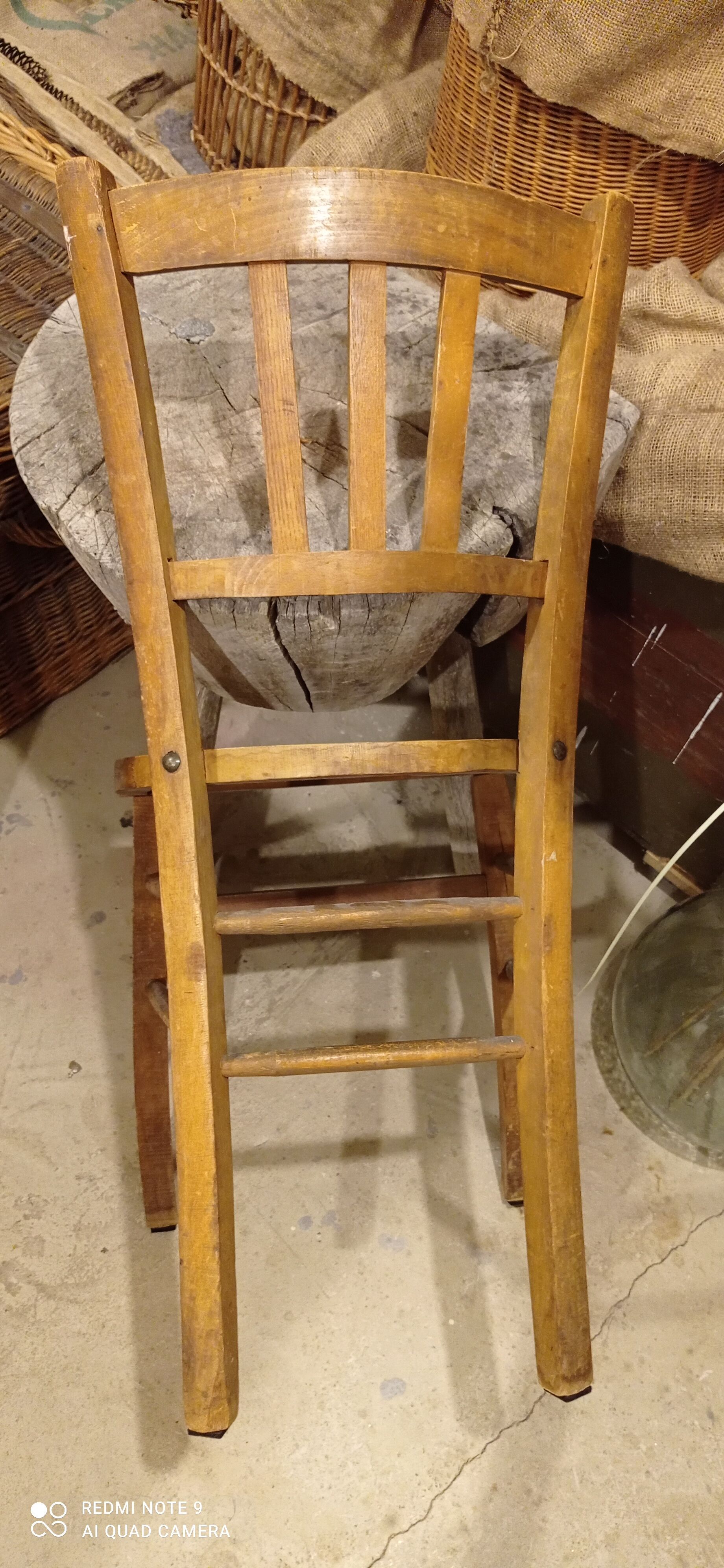 Antique bistro chair