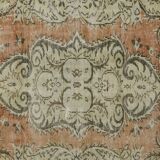 Turkish Anatolian Handmade Vintage Rug 274 cm x 180 cm