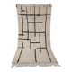 Handmade wool Berber rug 260x148cm