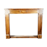 Louis XVI fireplace in solid walnut