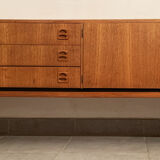 Scandinavian teak row from the 1960s