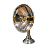 Nickel-plated old heater lamp from Germany, 1920s